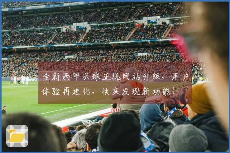 全新西甲买球正规网站升级，用户体验再进化，快来发现新功能！